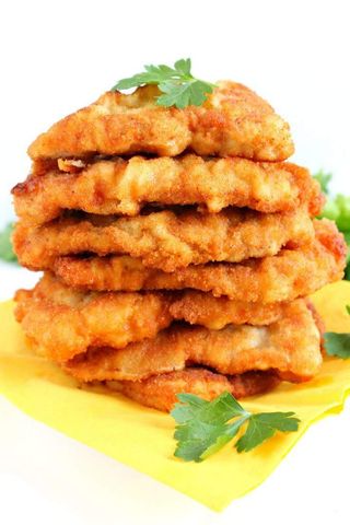 Snitelele ''copilariei'' din piept de pui- 4 portii