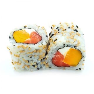 57A.Cheese Salmón Mango Roll (8 Pzs.)