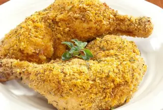 Chicken Maryland Deep fried crumbed chicken -  Half