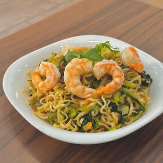 Mi Xao Tom (Spaghetti con Gamberi)