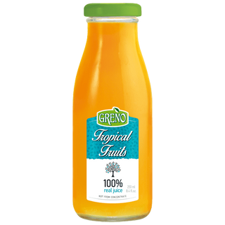 Сок Greno - Тропически плодове 100% (250мл)