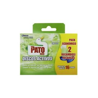 Discos Wc Activos Inodoros Aroma Lima Recambio Pato 2 Ud.