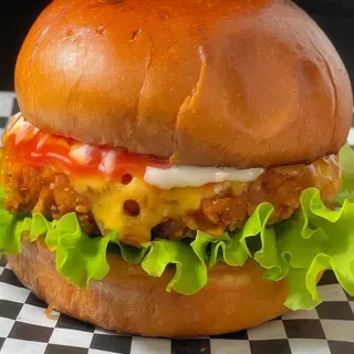 Combo Crispy Chicken Burger