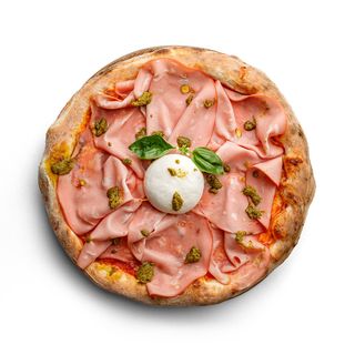 Mortadella e burrata