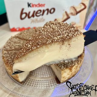 Tarta De Queso Kinder Bueno White