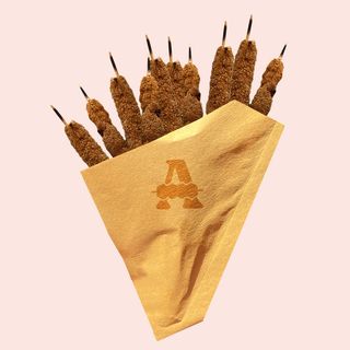 10 Arrosticini di pollo panato