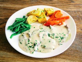 ESCALOPINES AL VINO BLANCO