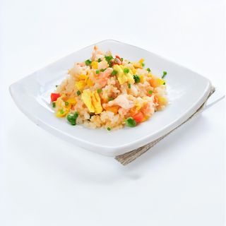 Arroz Salteado Con Gambas