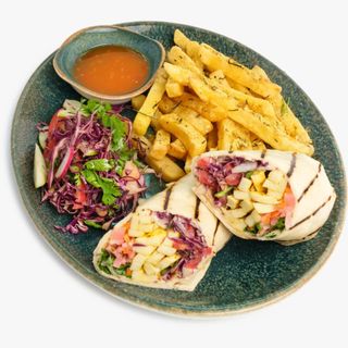Spicy Chicken Shawarma Wrap