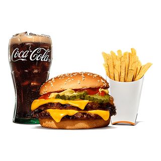 Double  Cheeseburger meal