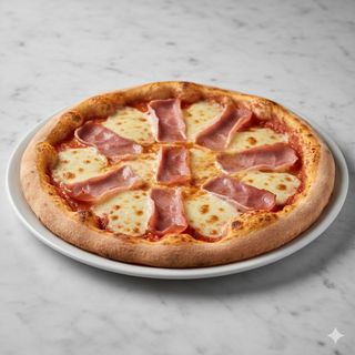 Pizza De Jamón Y Queso (30 Cm.)