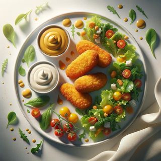 Pieczarki w chrupiącej panierce 6szt.