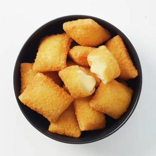 Възглавнички с топено сирене със сладко от боровинки