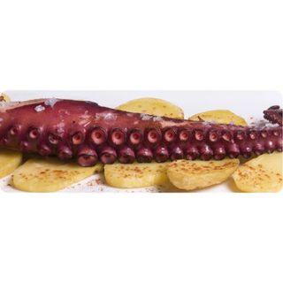 Pata de pulpo a la brasa