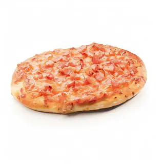 Mini pizza jamón y queso
