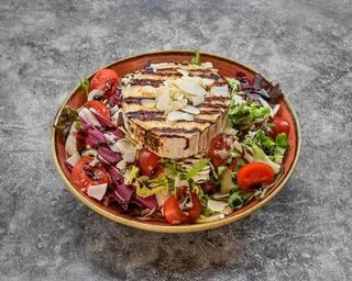 Ensalada de queso de cabra