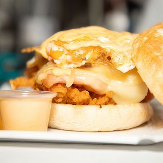 Hamburguesa Mr. Pollo