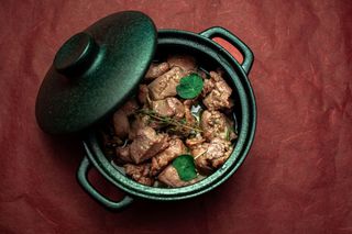 Pastramă de oaie la ceaun