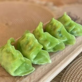 Gyoza Vegetais ao Vapor com Molho Teriyaki (4 Unidade)