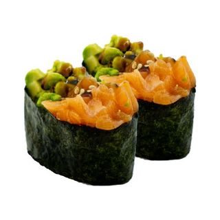 42. Gunkan De Salmón Y Aguacate (2 Uds.)