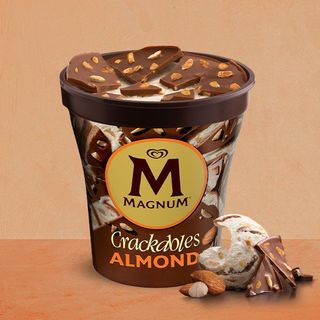 Magnum Almendras Tarrina Crackables 440 Ml.