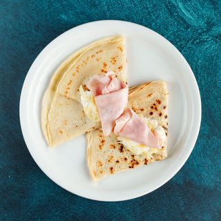 Slane palačinke sa šunkom