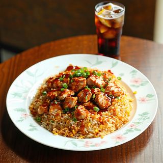 Chicken Pilau + 1 Boiled Egg+ Gray + Soda