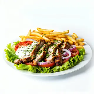 Plato Combinado Mixto Con Patatas
