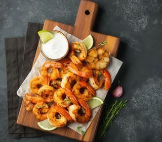 86 Gamberoni alla griglia