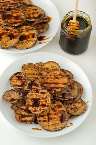 Berenjenas Fritas Con Miel De Caña (Ración)