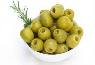 Tapa De Olivas Rellenas De Anchoas