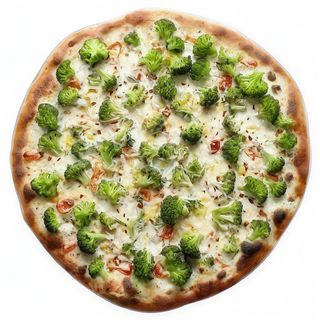 Pizza de brócoli (30 cm.)