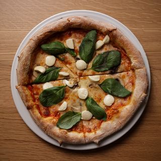 Pizza de Pérolas de Mozzarella Familiar