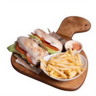 DELICIAS DO MAR + BATATA FRITA