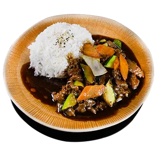 39. Arroz Con Ternera En Salsa De Ostras