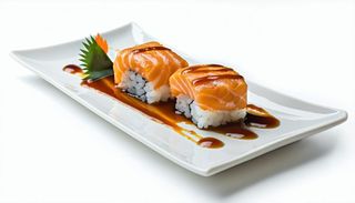 189. Nigiri sake flambè 2 pezzi