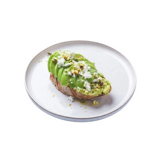 Tosta de crema y aguacate