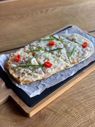 Фламмкухен з беконом