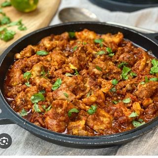 Chicken tikka bhuna