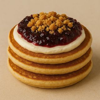 Pancakes alla Cheesecake