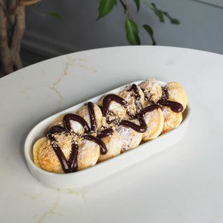 Panquecas com Ganache