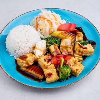 Tofu w sosie sojowym
