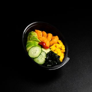 Salade Gambas Tempura