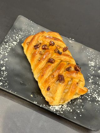 Treccia noci e sciroppo acero