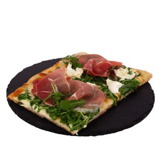 Pizza rossa crudo e bufala - trancio