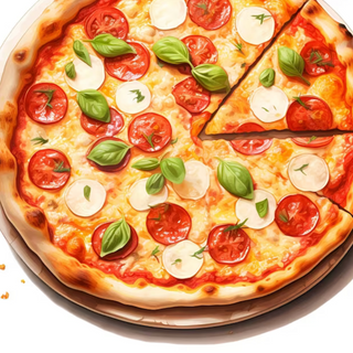 Pizza Mediterránea (32 Cm.)