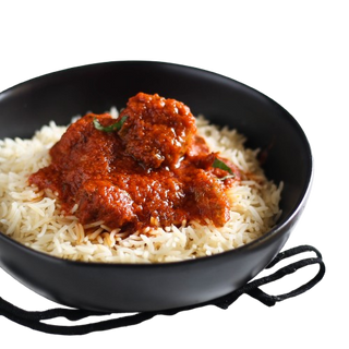 White Rice and Stew + 2 Beef