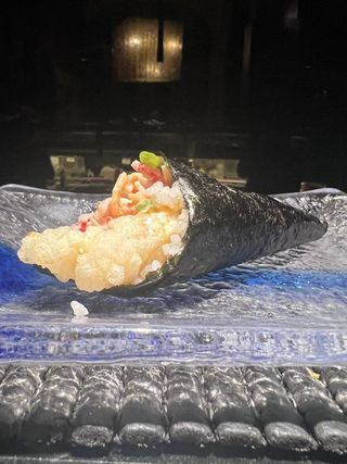 Temaki gambero in tempura - 1 pezzo