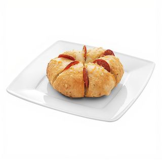 Focaccia De Ajo Con Pepperoni