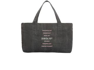 Шопер "Idealist in list" графіт